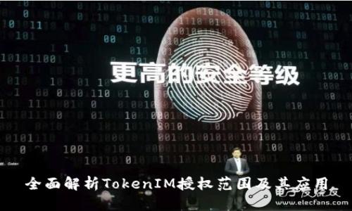 全面解析TokenIM授权范围及其应用
