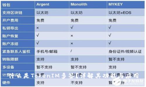 什么是TokenIM多签？详解其功能与应用
